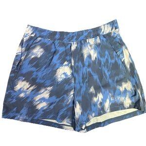 Lululemon Men’s Pace Breaker Linerless Shorts 5” - Blue/White NWOT